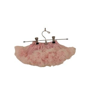 Pink Ruffled tulle skirt INFANT 0-3 months